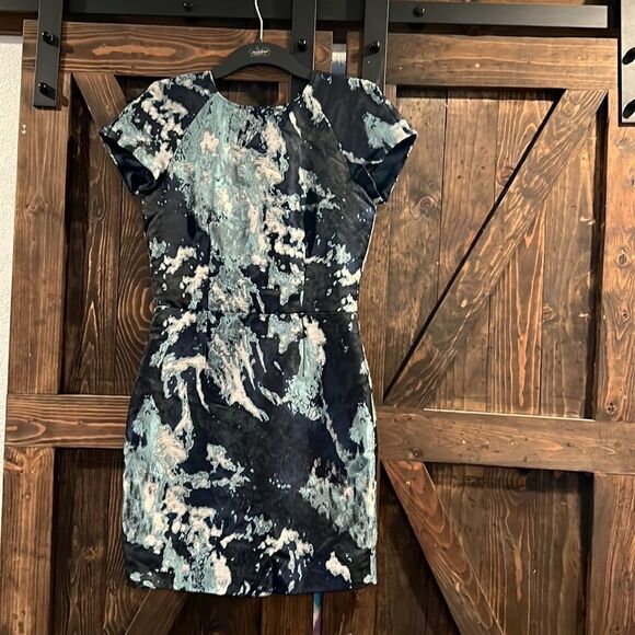 Zara Marble mini dress Sz- Xs - Picture 4 of 11